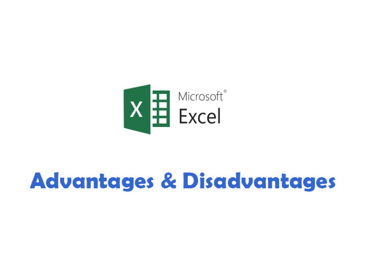 What Are Advantages And Disadvantages Of Microsoft Excel IT Release